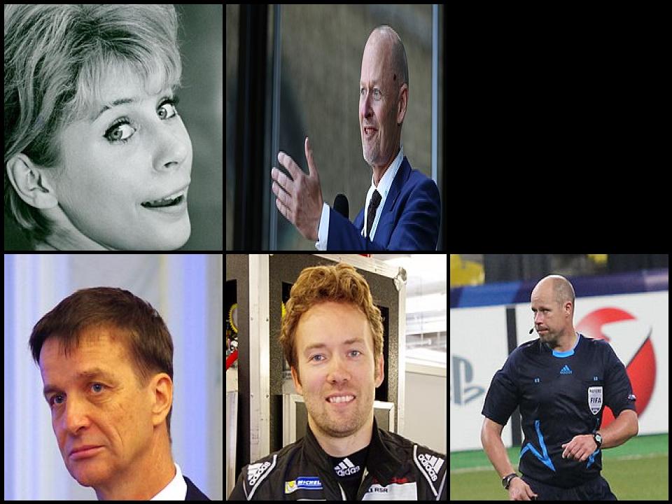 Famous People with surname Hansson