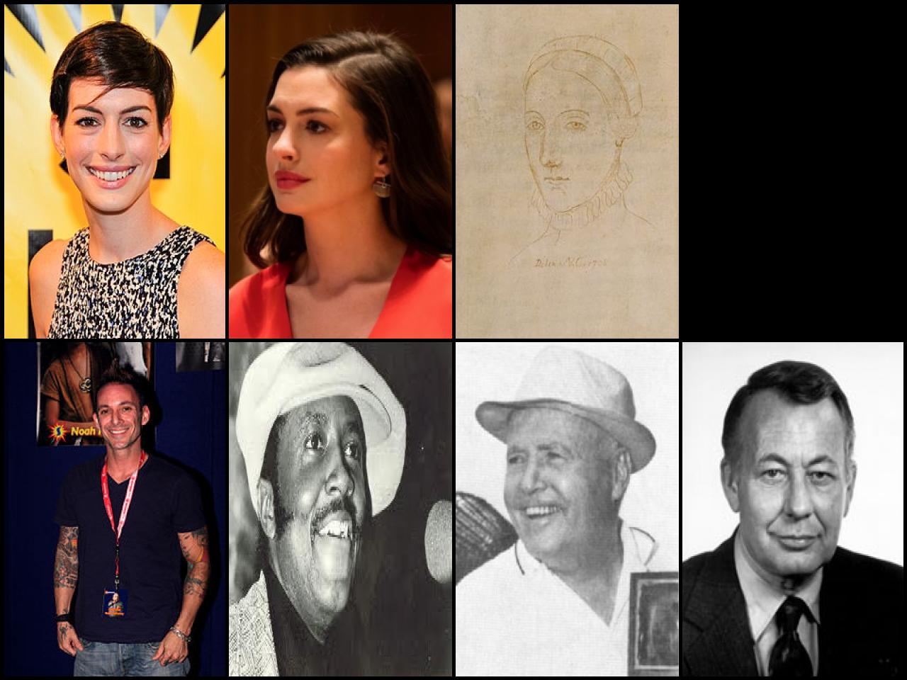 Famous People with surname Hathaway