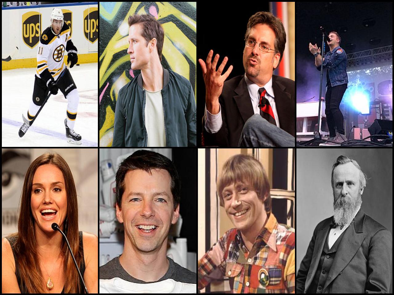 Famous People with surname Hayes