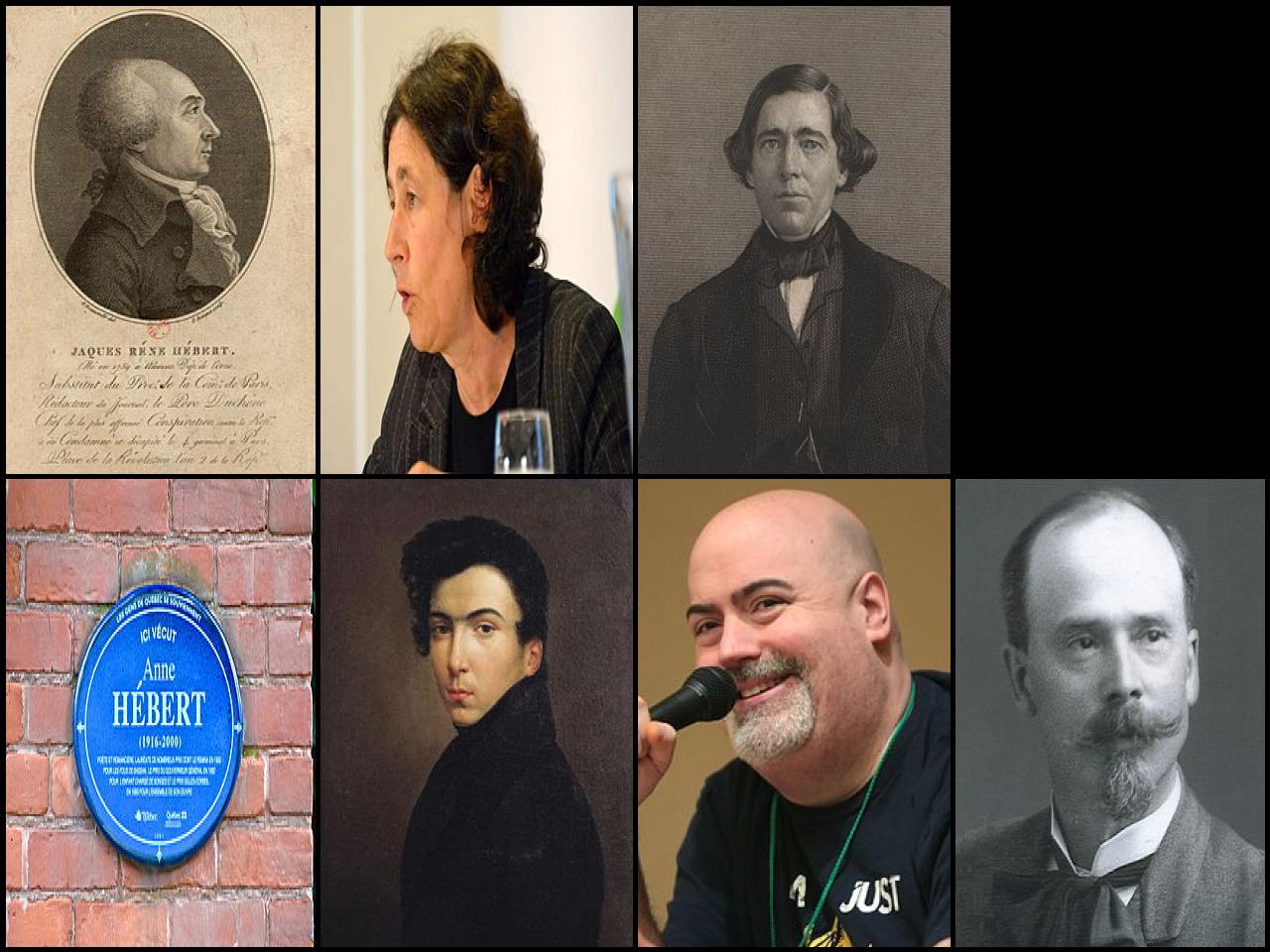 Famous People with surname Hebert