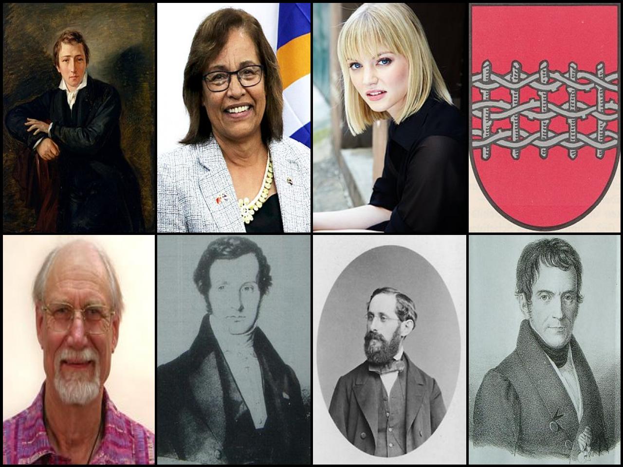 Famous People with surname Heine