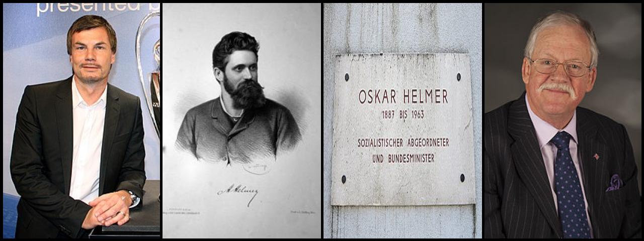 Famous People with surname Helmer