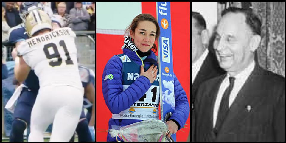 Famous People with surname Hendrickson