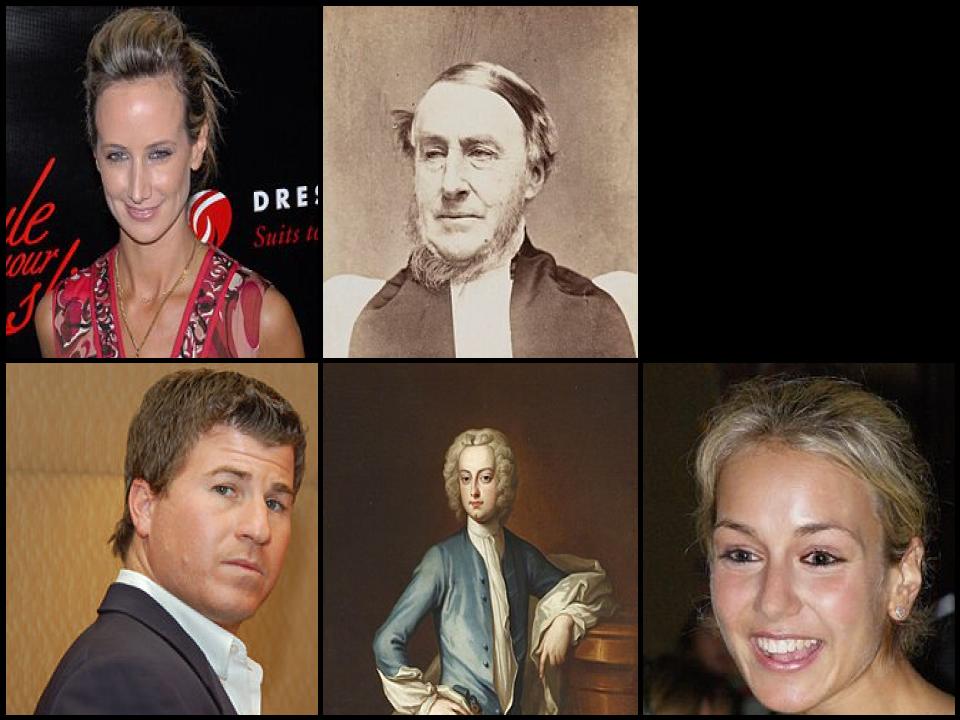 Famous People with surname Hervey
