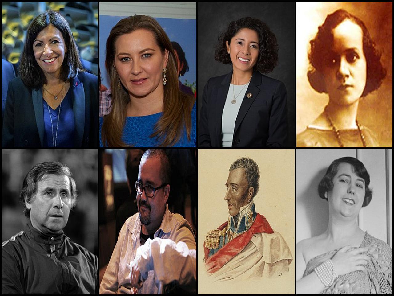 Famous People with surname Hidalgo