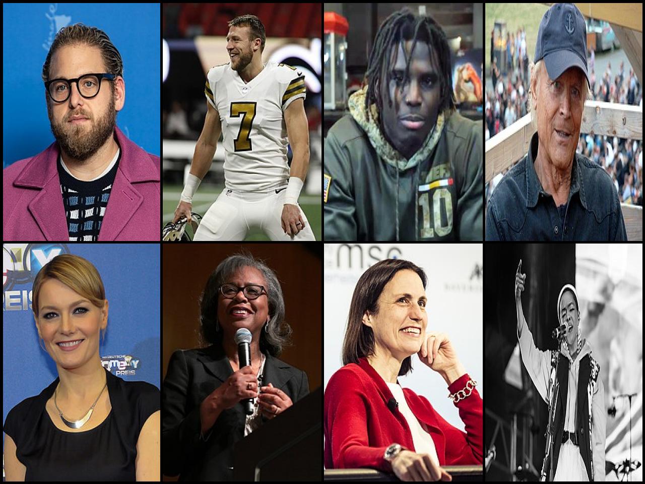 Famous People with surname Hill