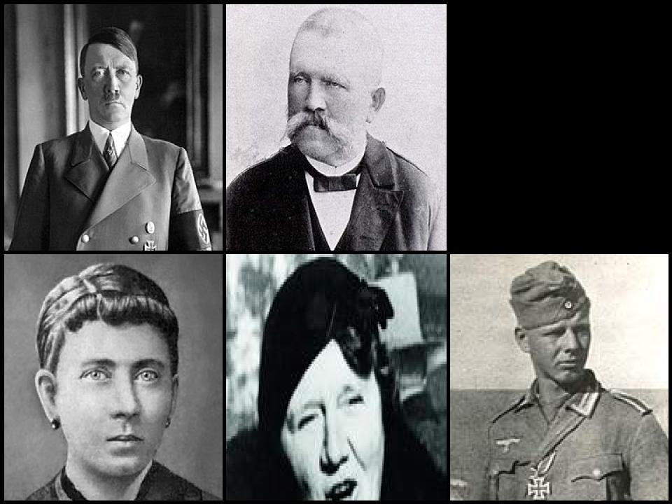 Famous People with surname Hitler