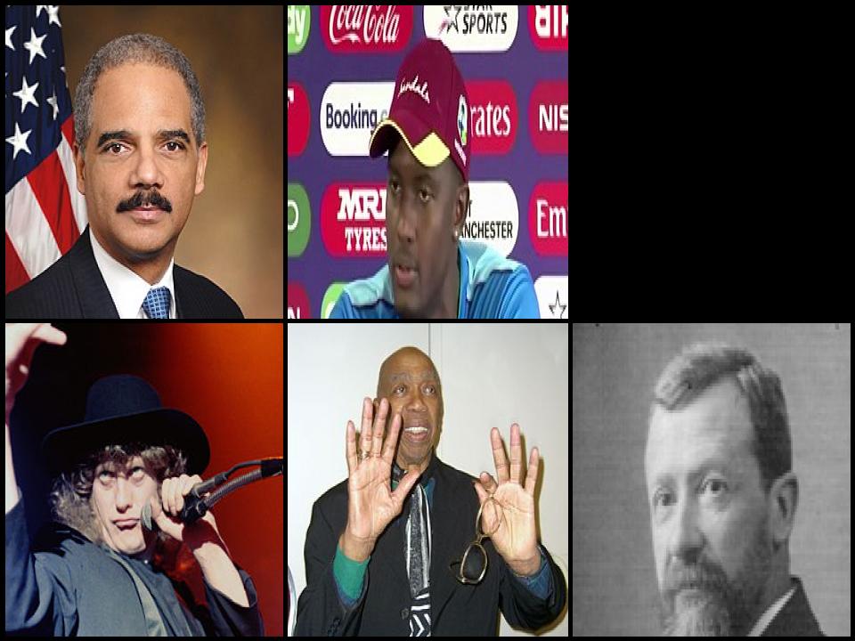 Famous People with surname Holder