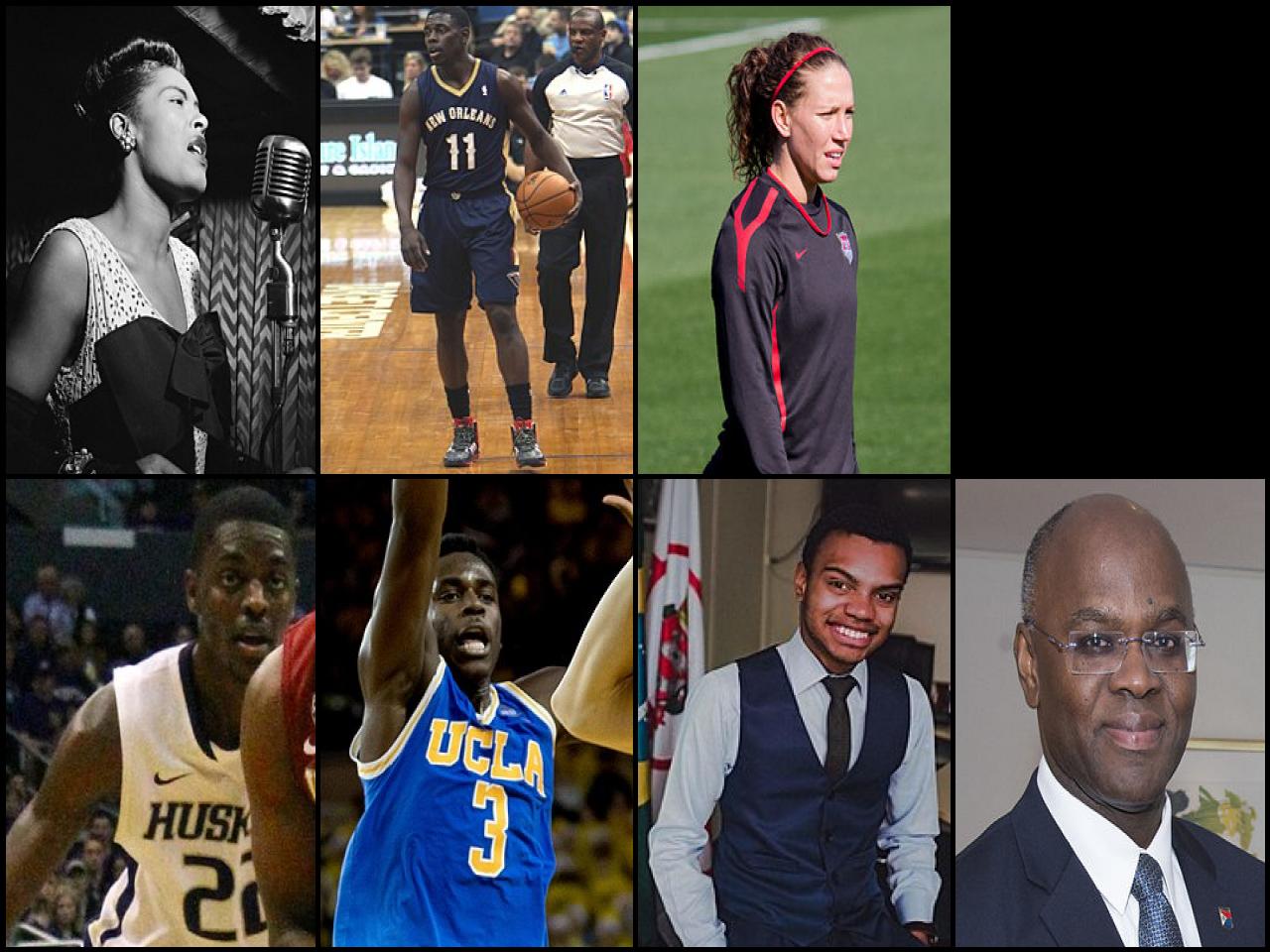 Famous People with surname Holiday