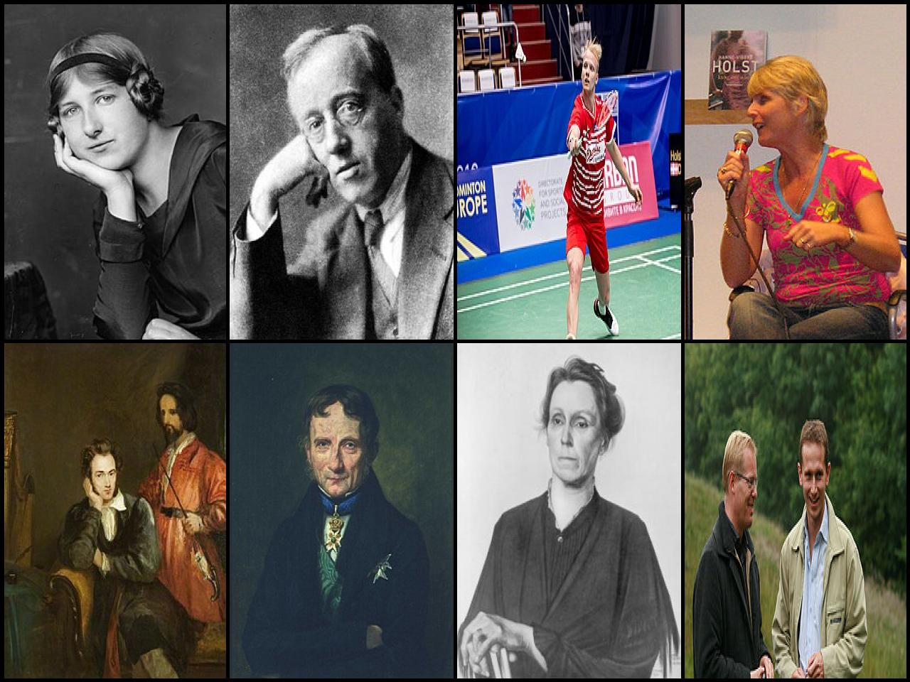 Famous People with surname Holst