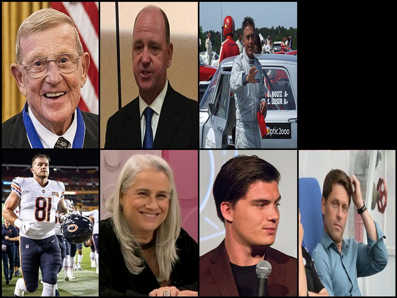 Famous People with surname Holtz