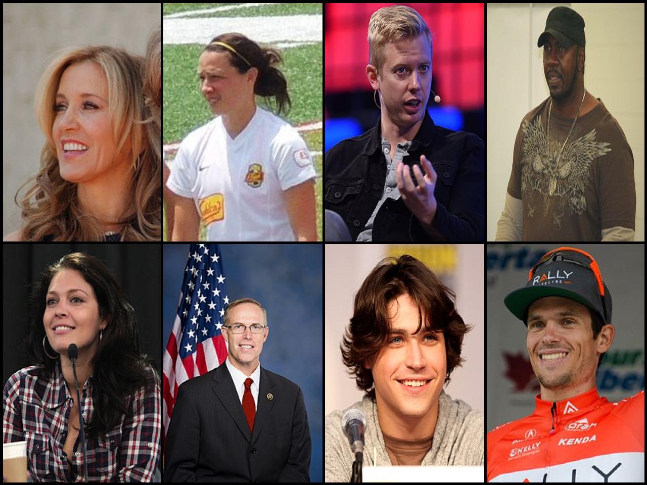 Famous People with surname Huffman