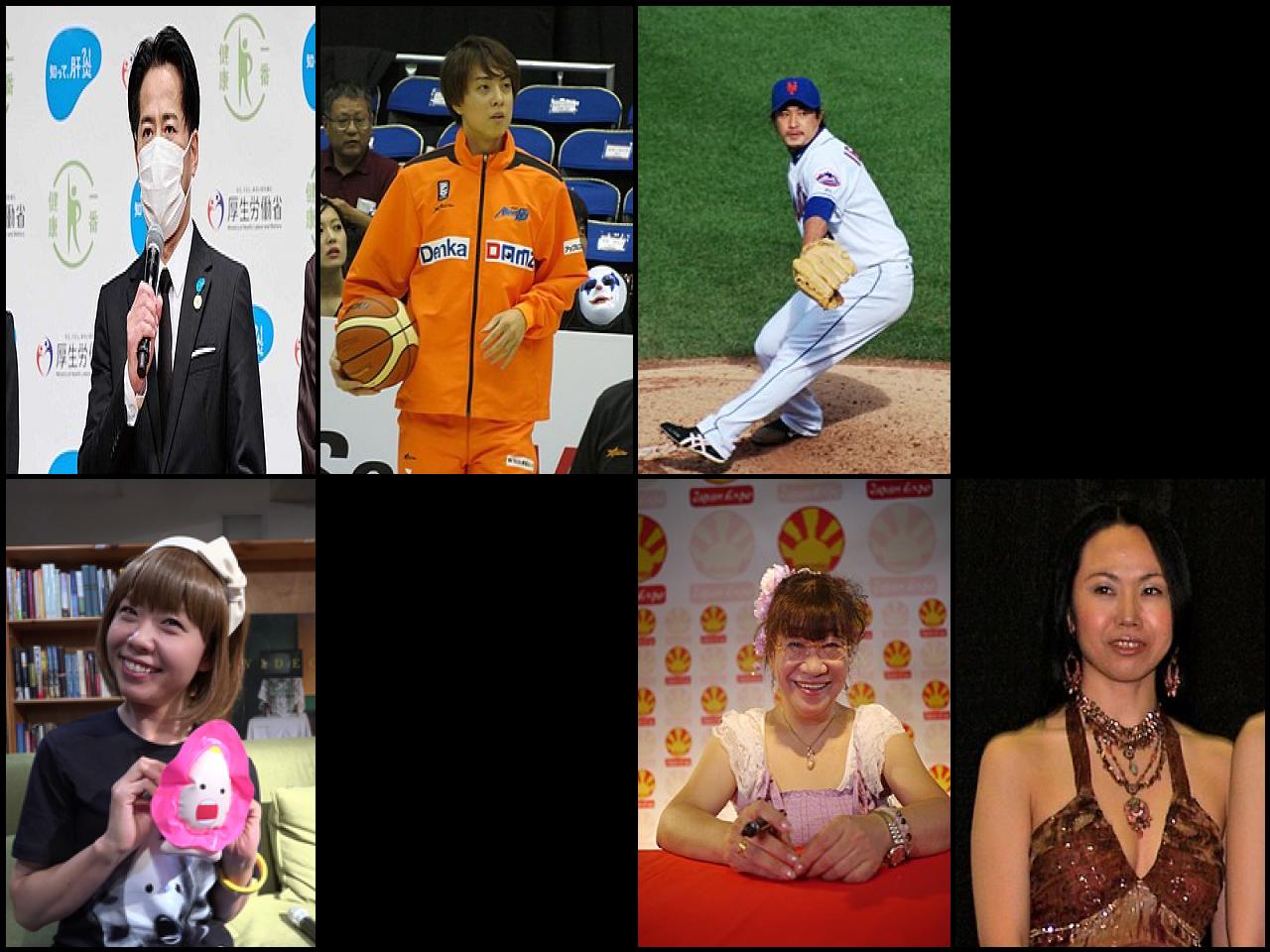 Famous People with surname Igarashi