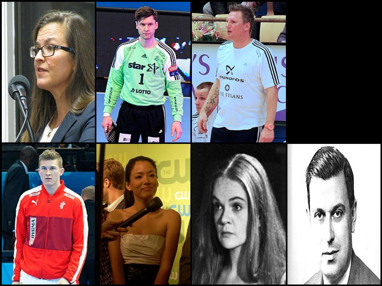 Famous People with surname Jacobsen