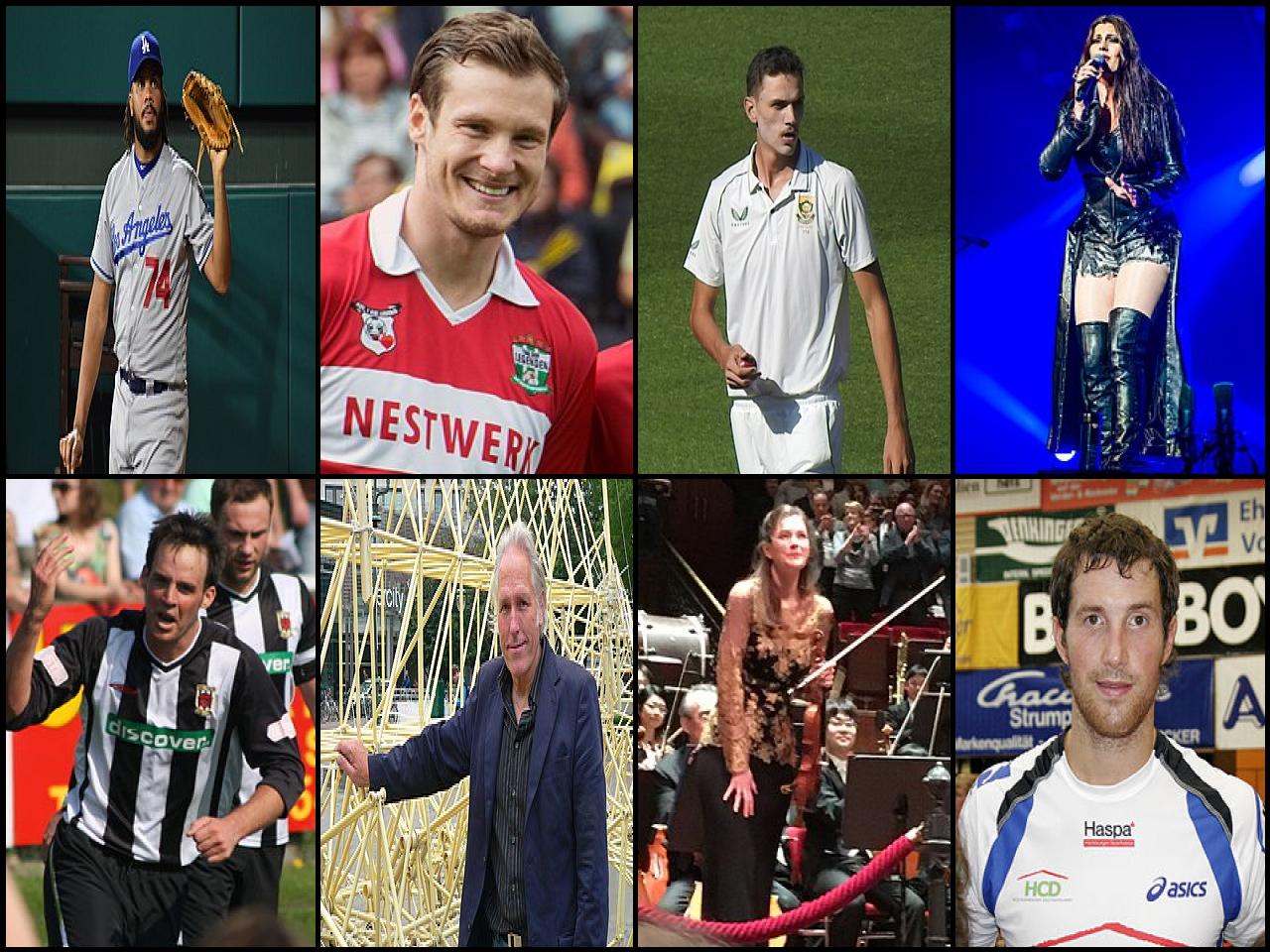 Famous People with surname Jans&eacute;n