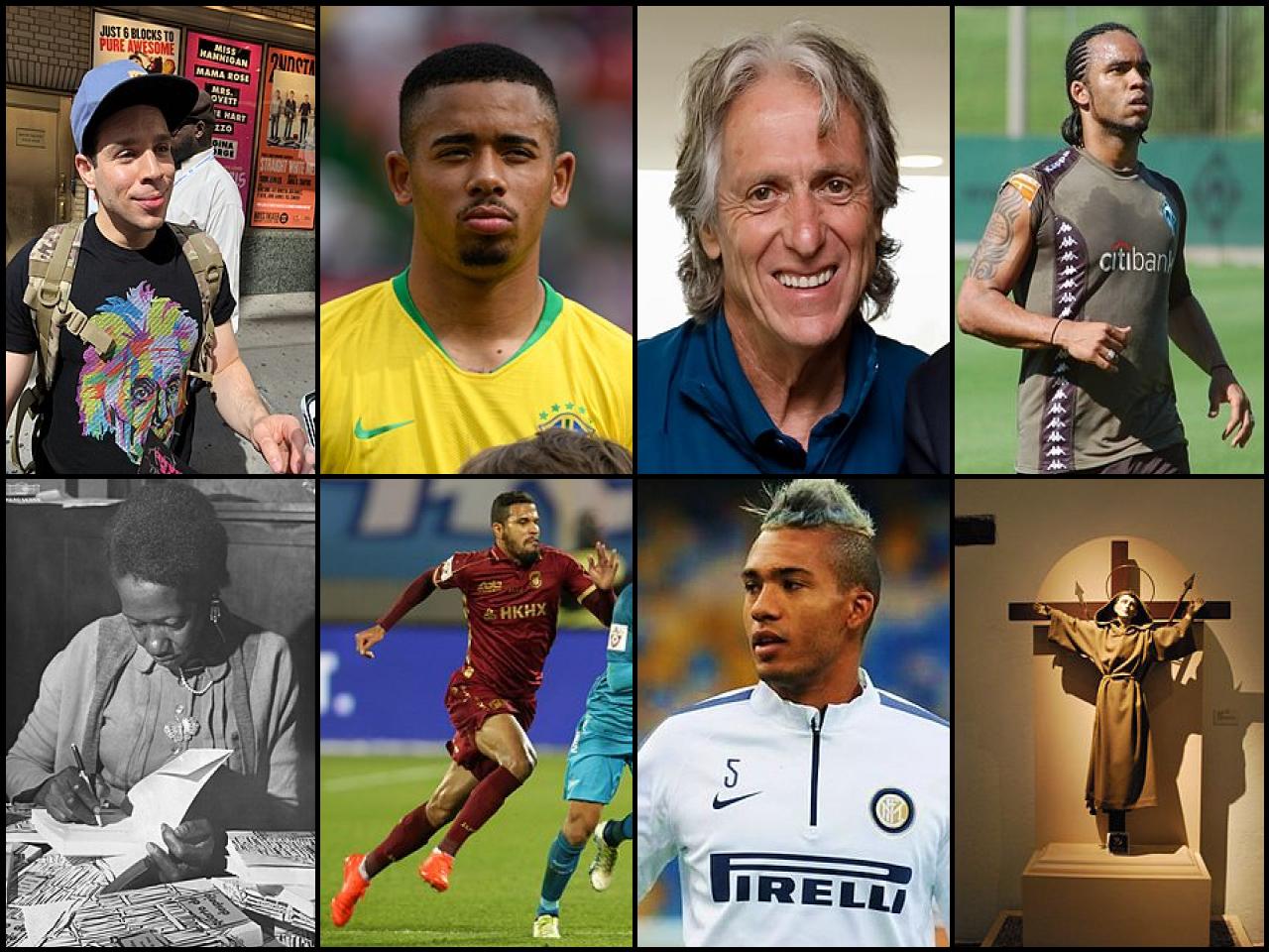 Famous People with surname J&eacute;sus