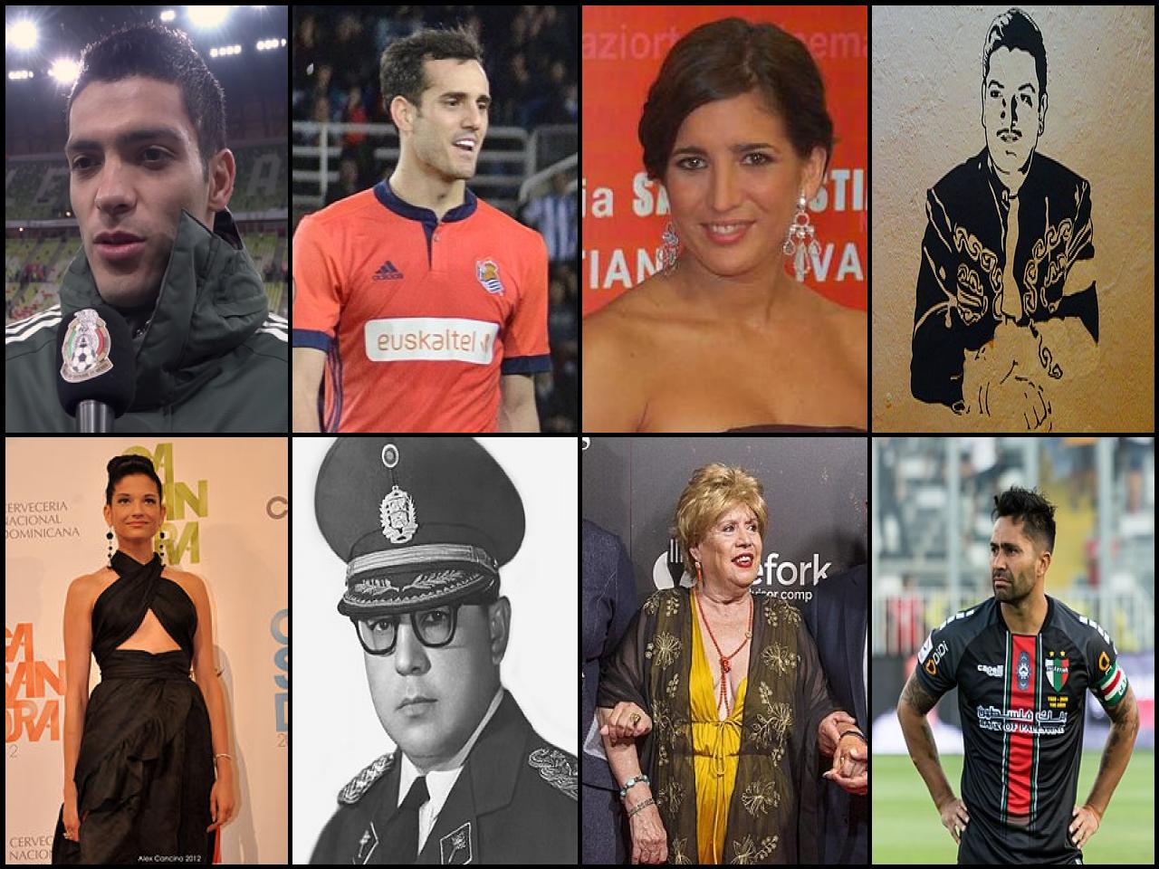 Famous People with surname Jímenez