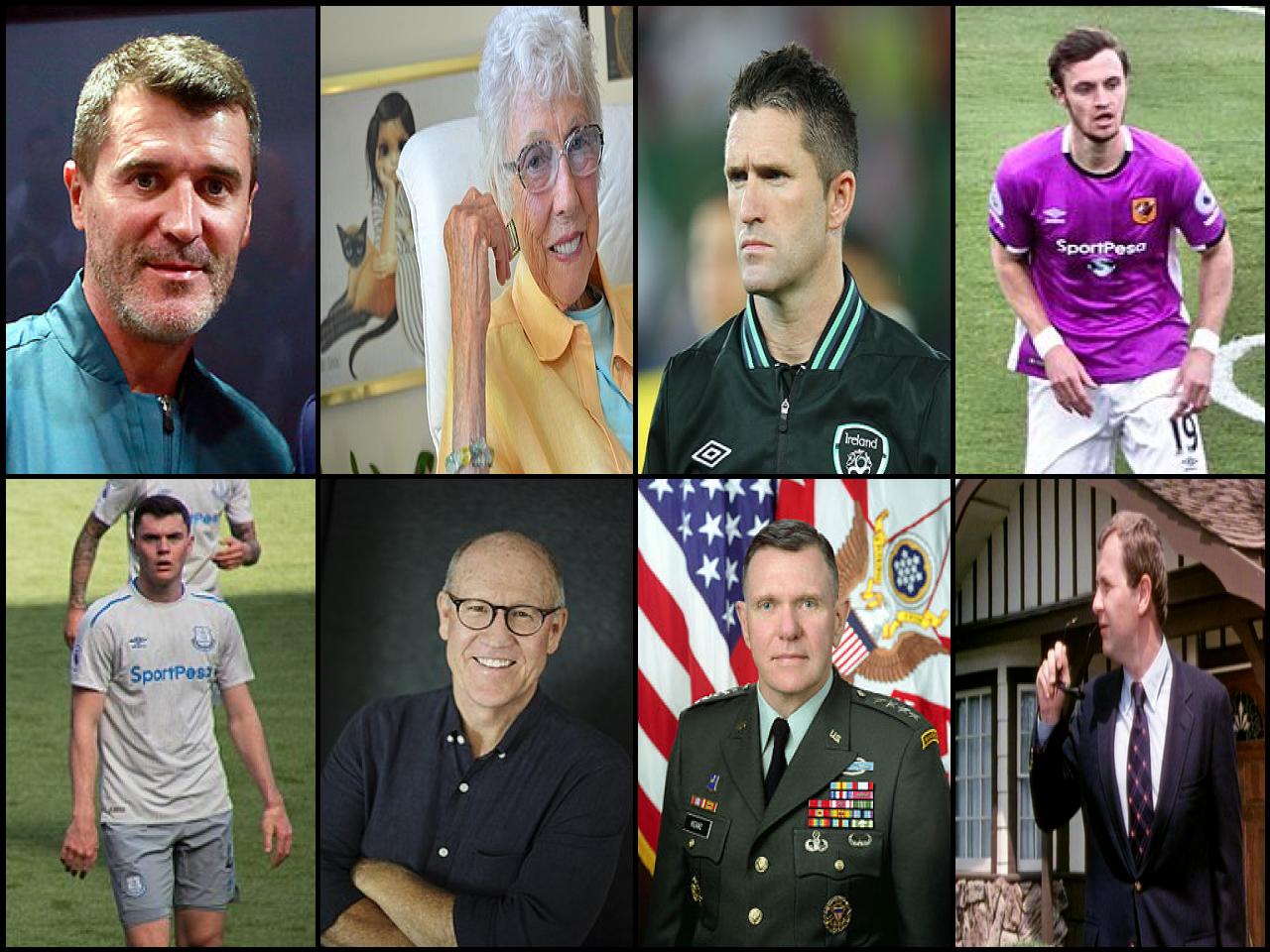 Famous People with surname Keane