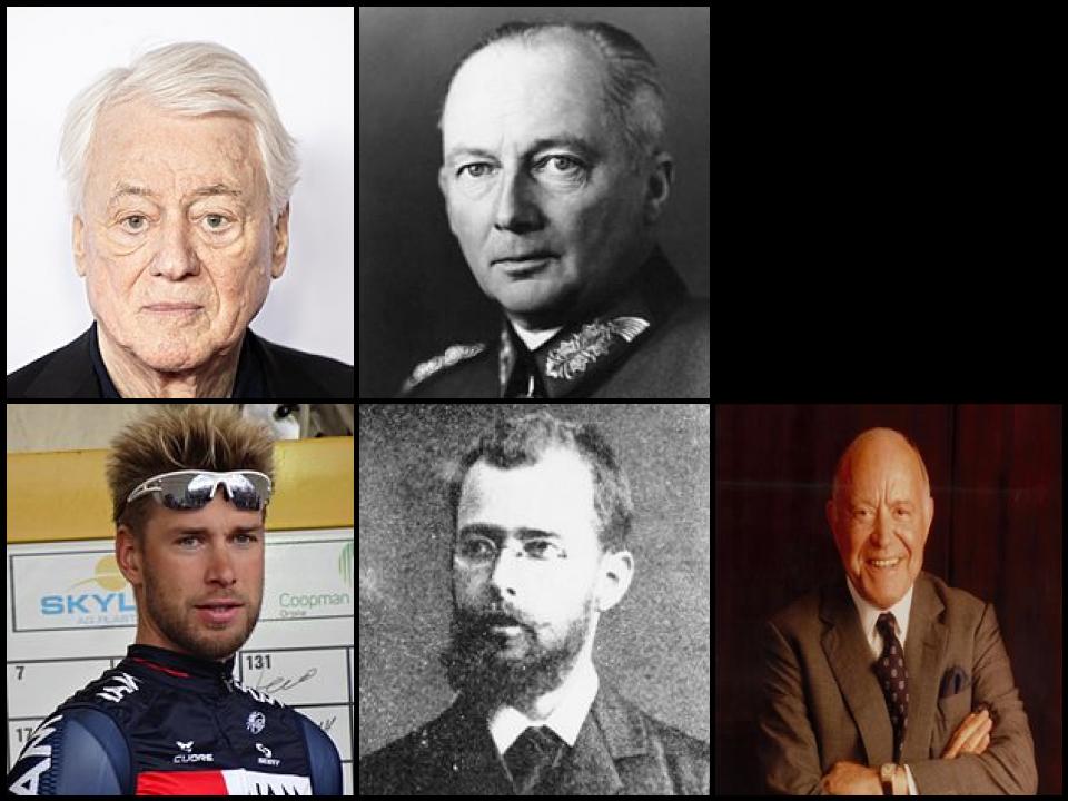 Famous People with surname Kluge