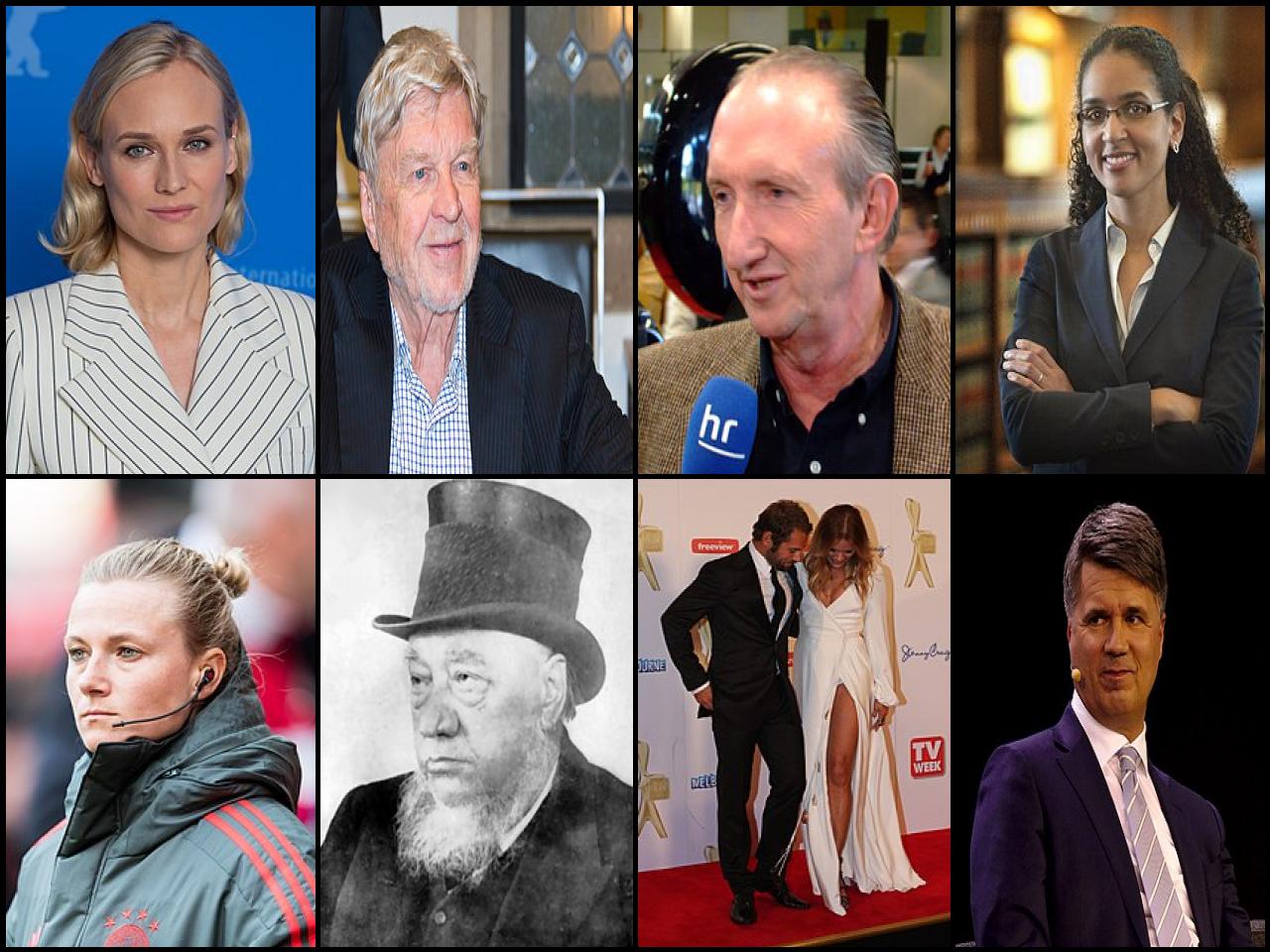 Famous People with surname Kr&uuml;ger