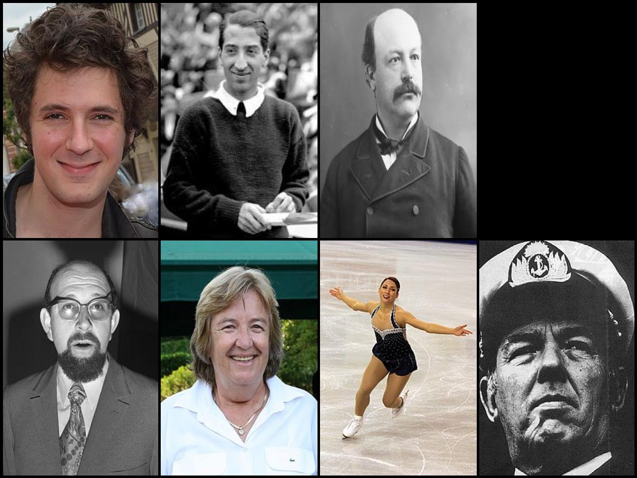 Famous People with surname Lacoste