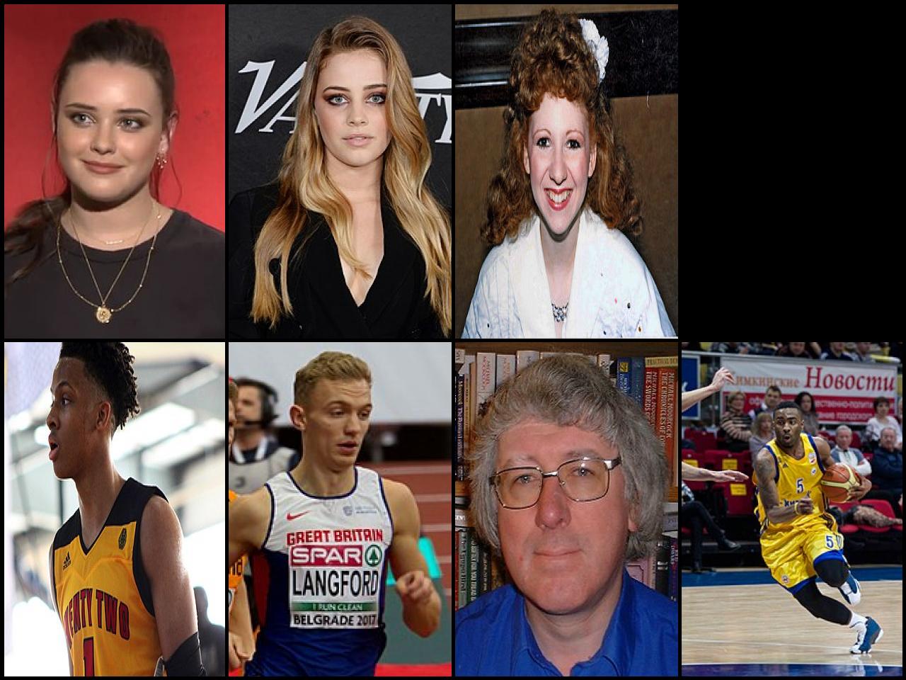 Famous People with surname Langford