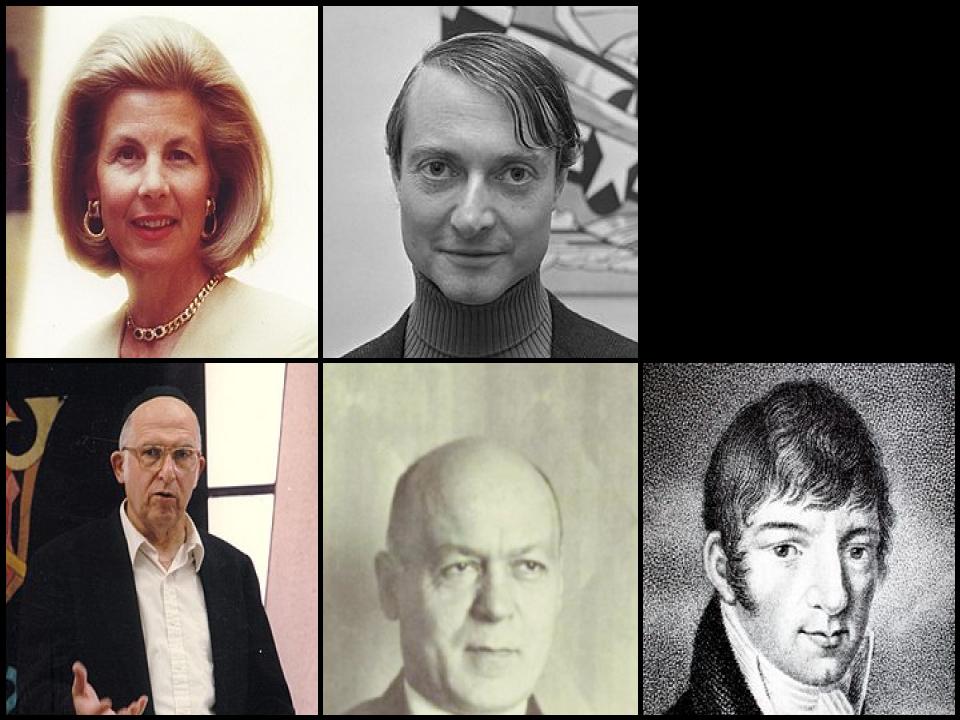 Famous People with surname Lichtenstein