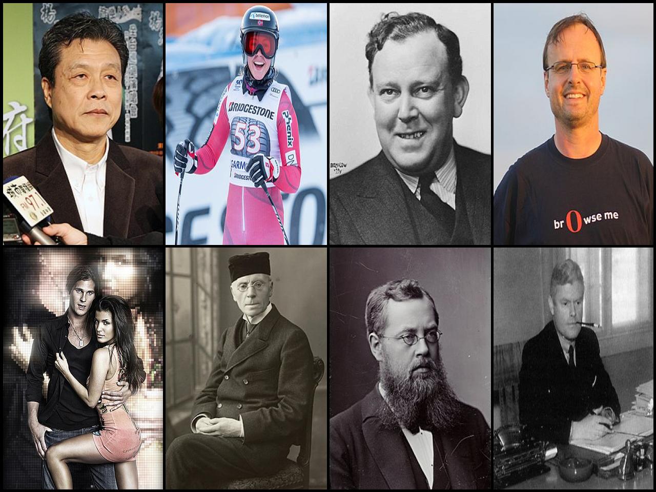 Famous People with surname Lie