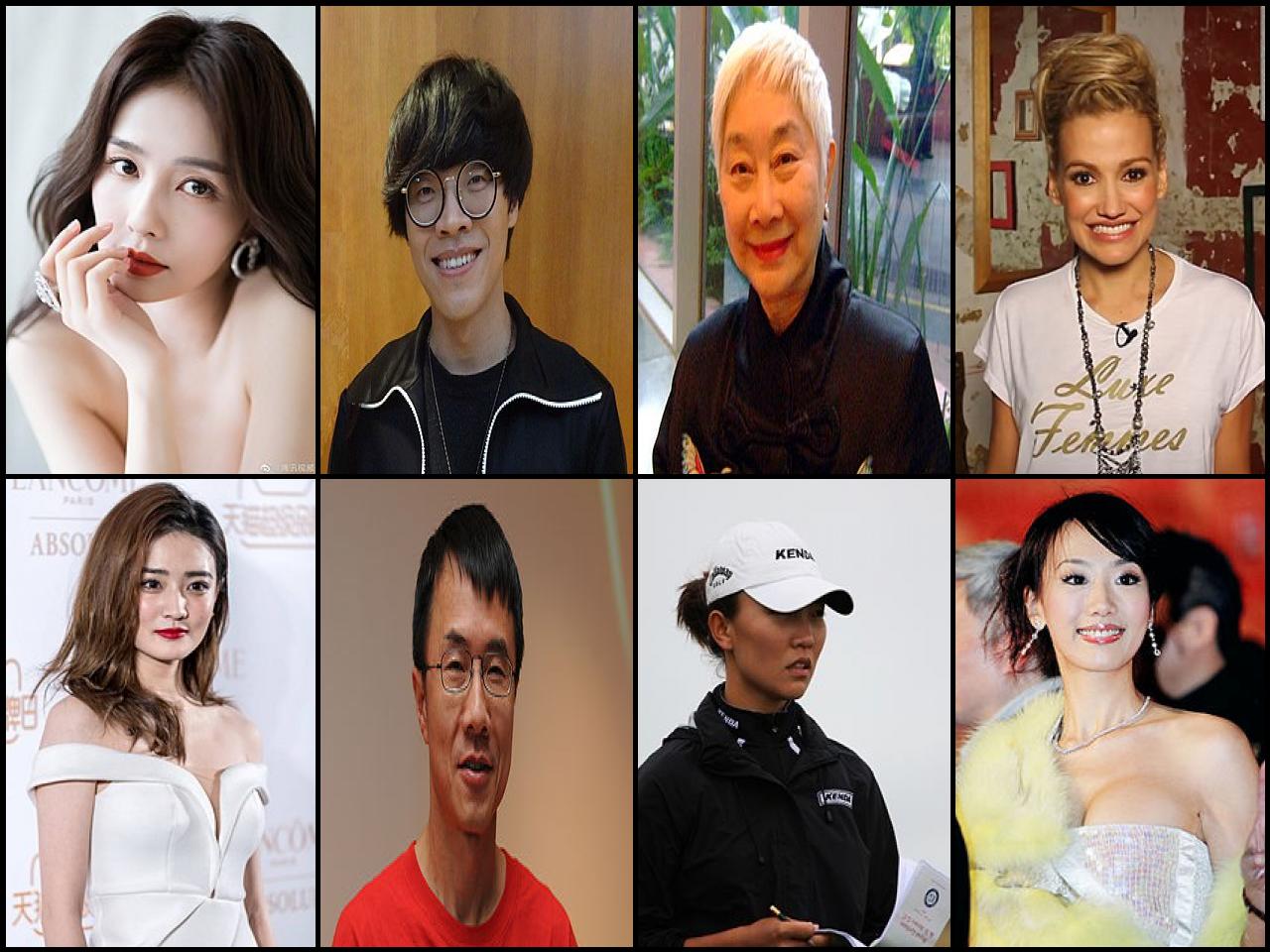 Famous People with surname Lu