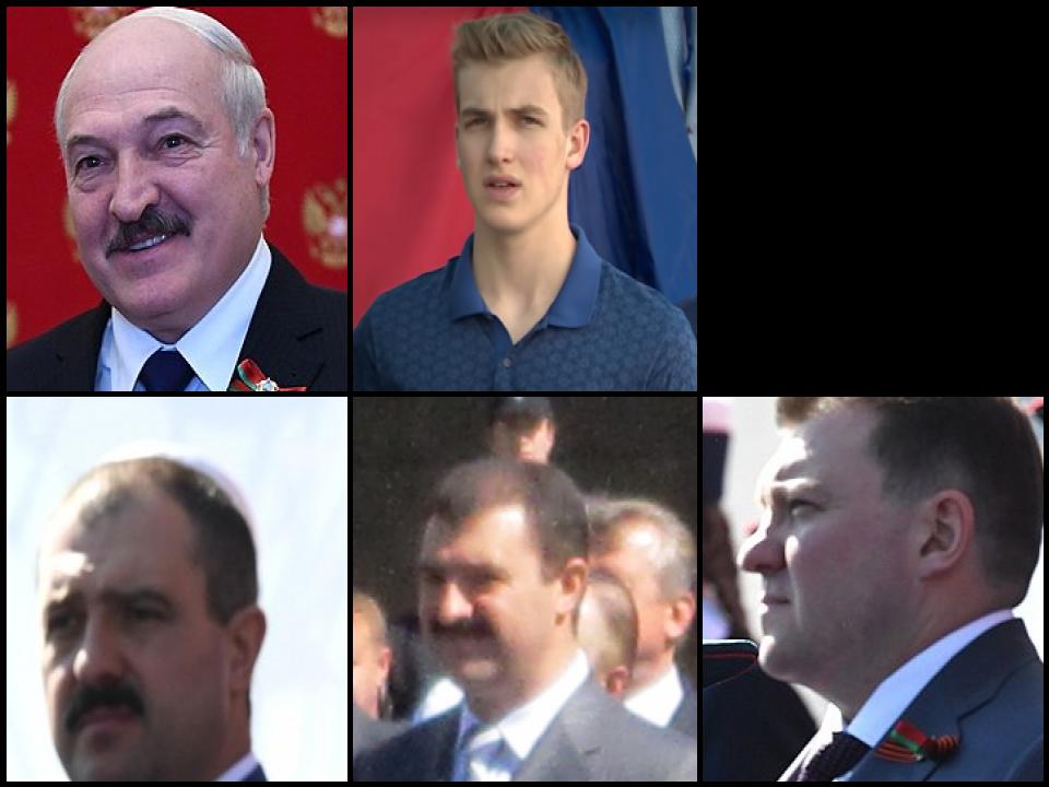 Famous People with surname Lukashenko