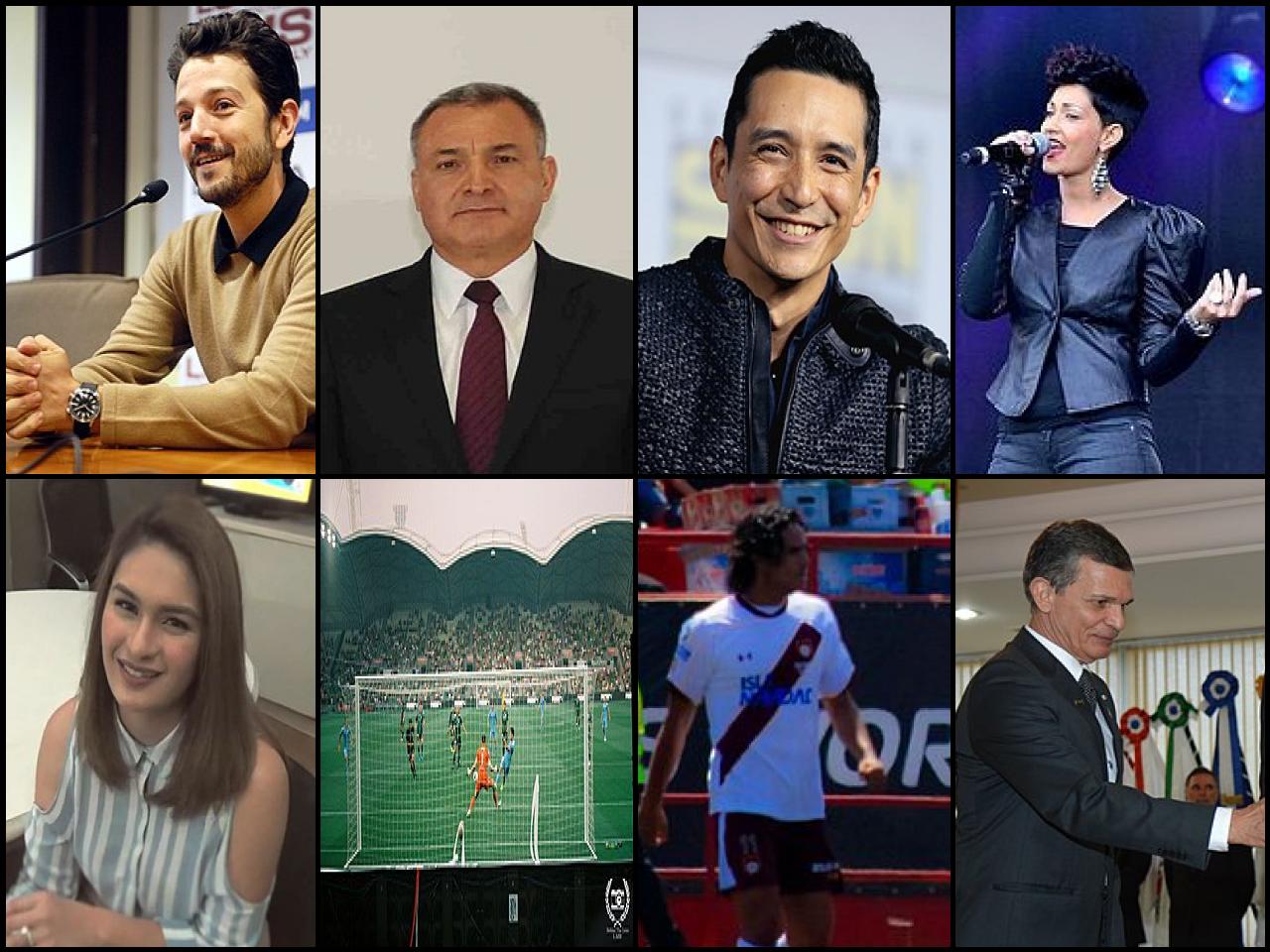 Famous People with surname Luna