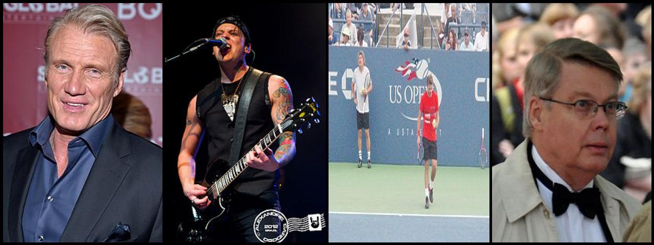 Famous People with surname Lundgren