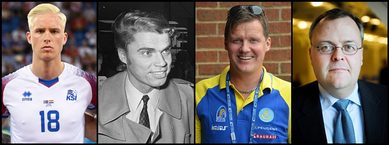 Famous People with surname Magn&uacute;sson