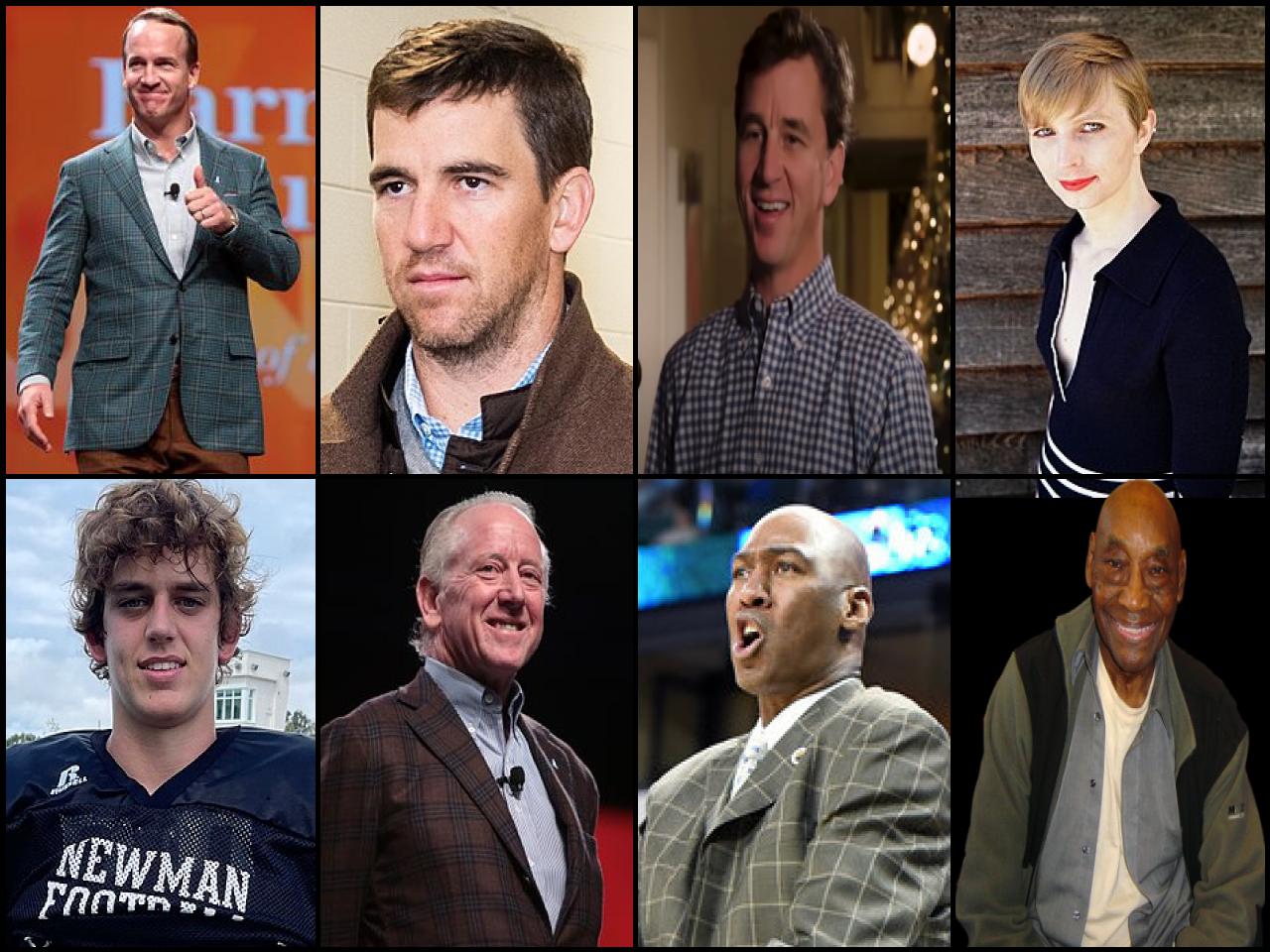 Personas famosas con el apellido Manning