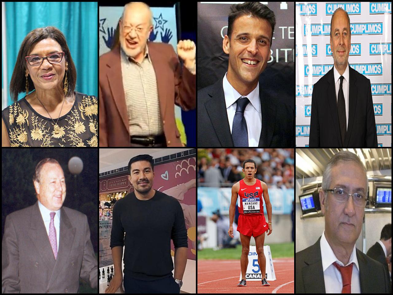 Famous People with surname Manzano