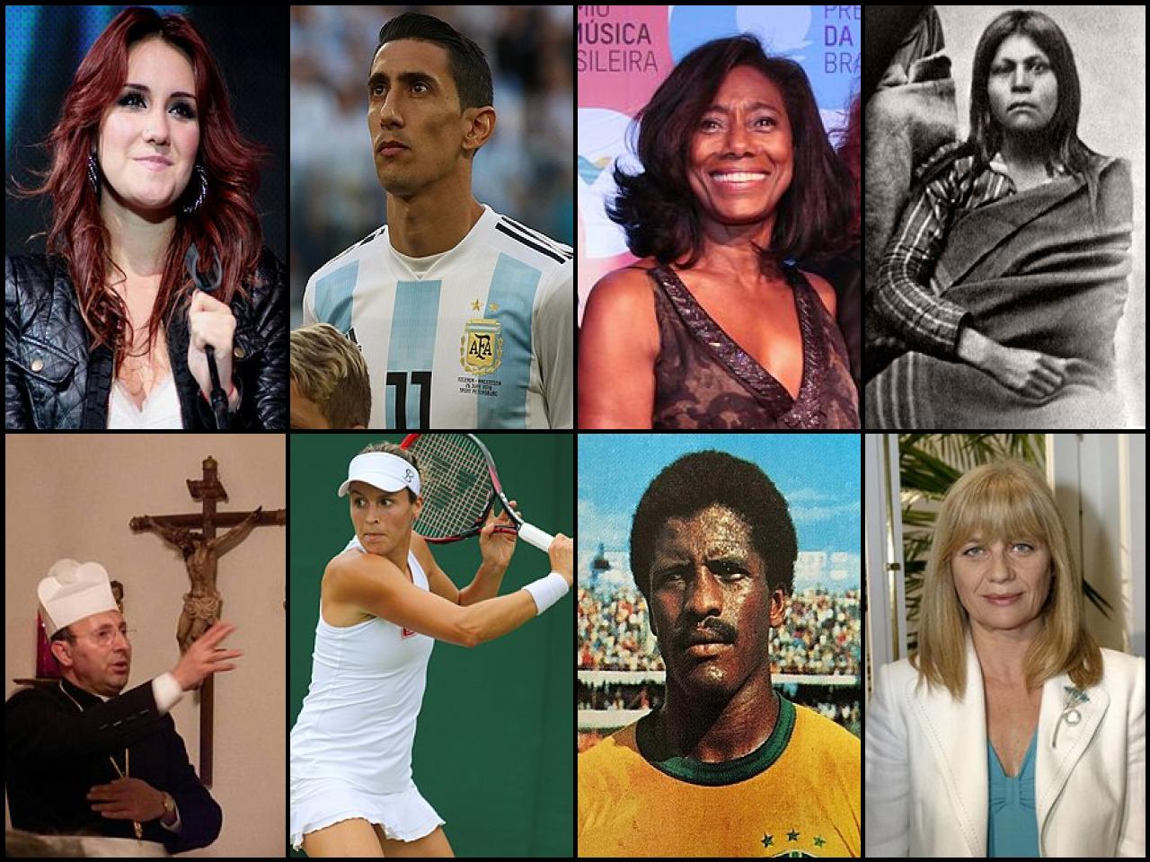 Famous People with surname Mar&iacute;a