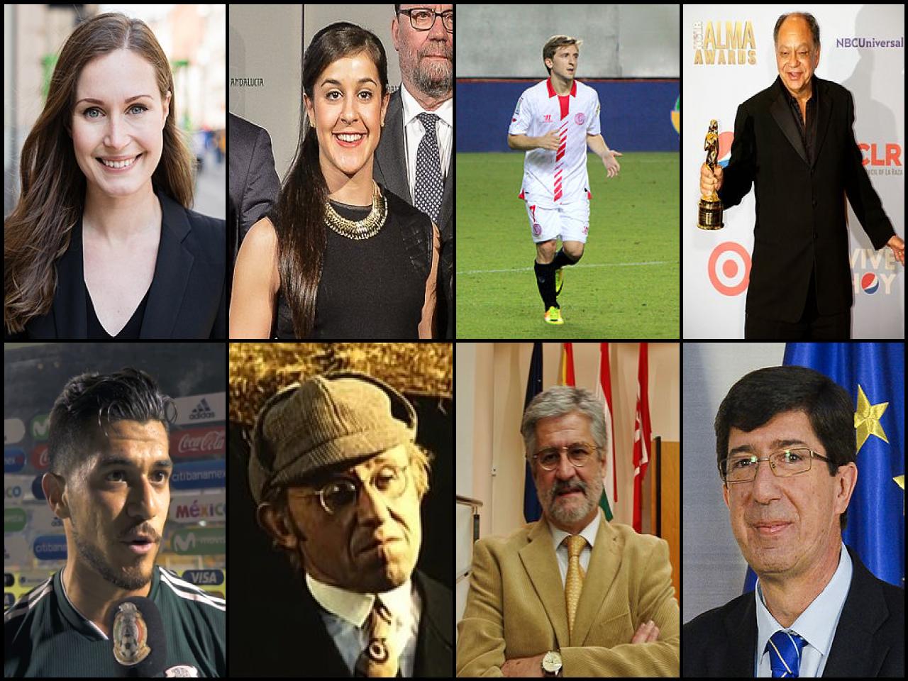 Famous People with surname Mar&iacute;n