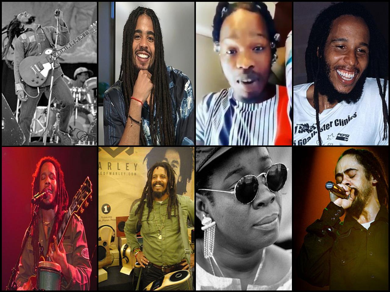 Famous People with surname Marley