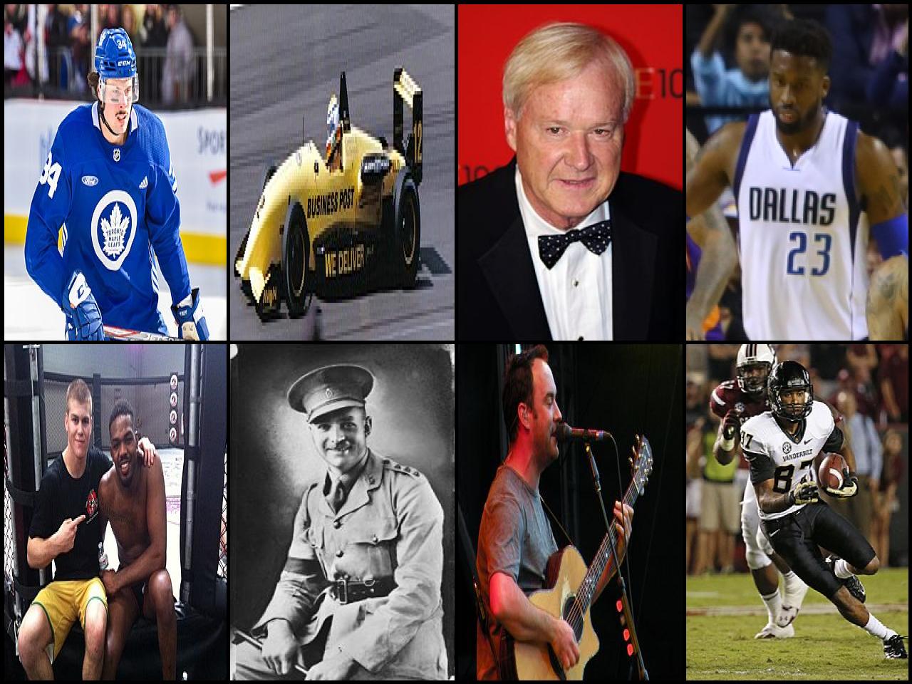 Famous People with surname Matthews