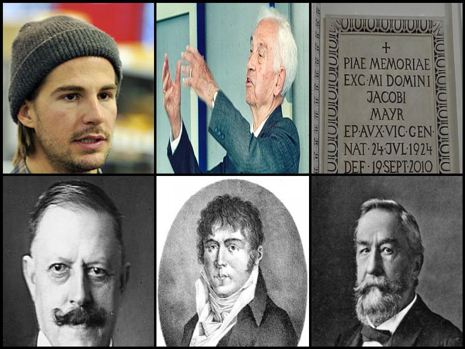 Famous People with surname Mayr
