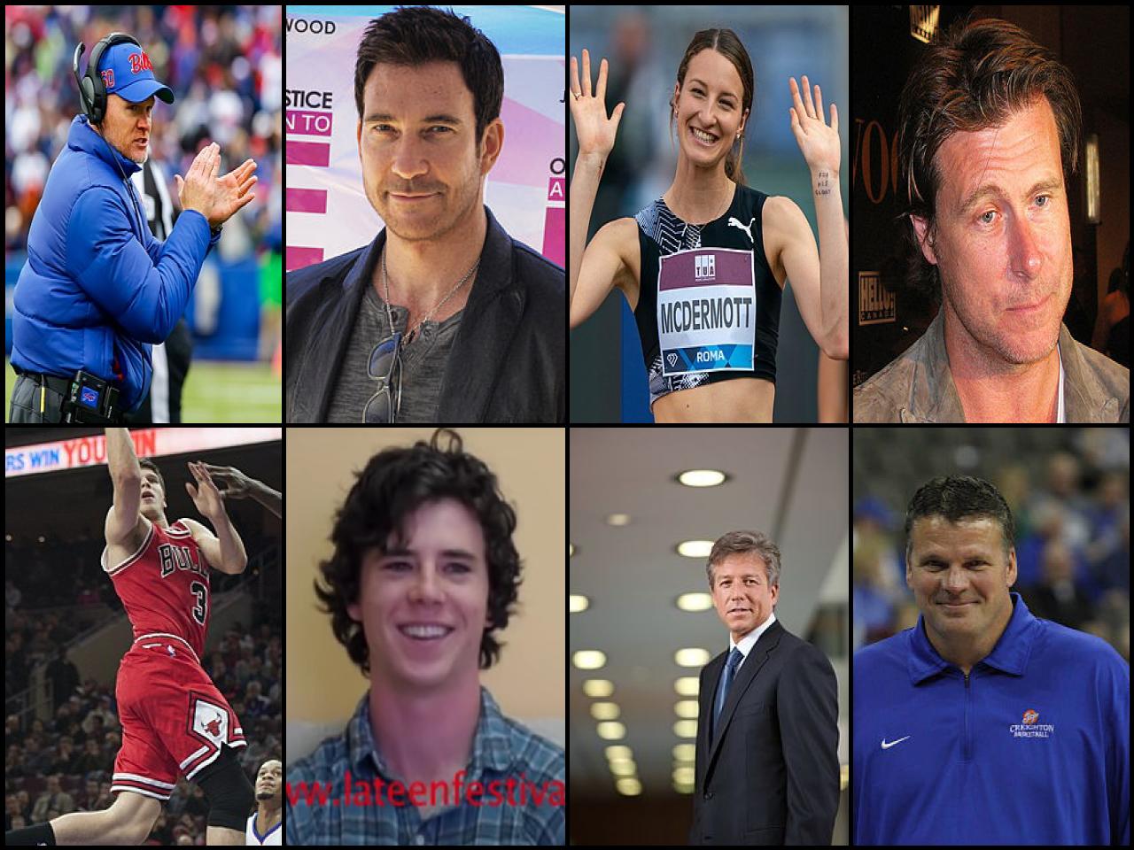 Famous People with surname Mcdermott