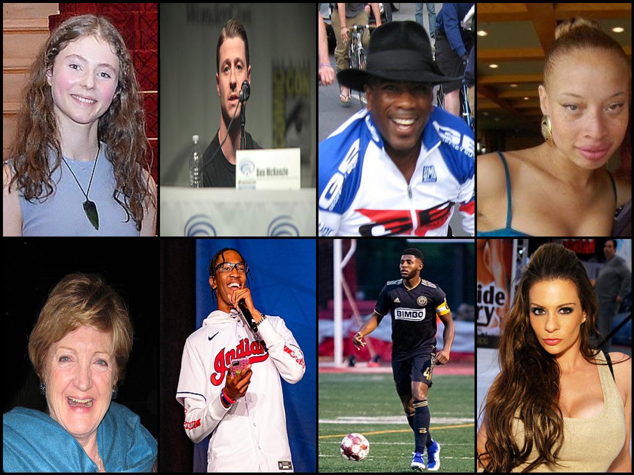 Famous People with surname Mckenzie