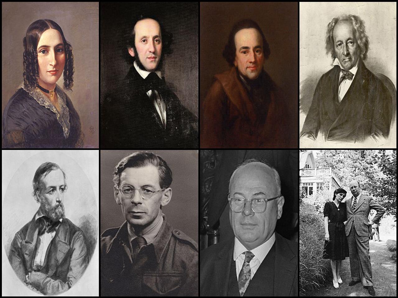 Famous People with surname Mendelssohn