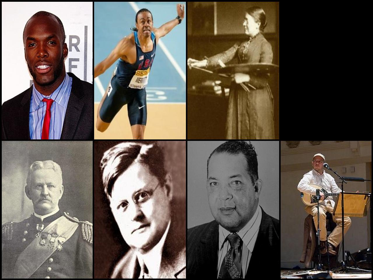 Famous People with surname Merritt