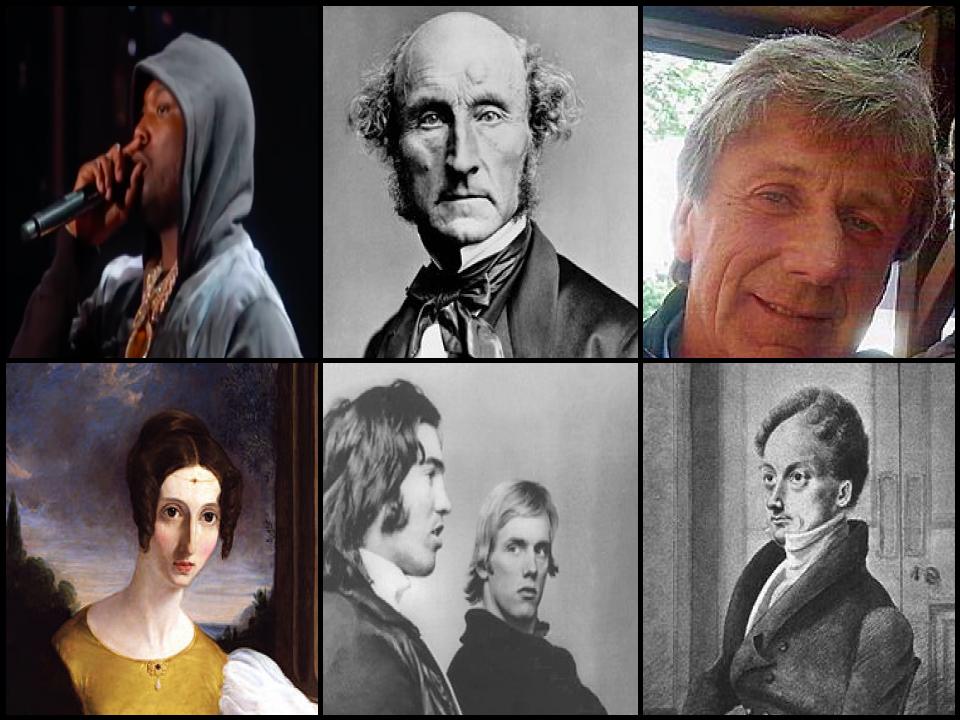 Famous People with surname Mill