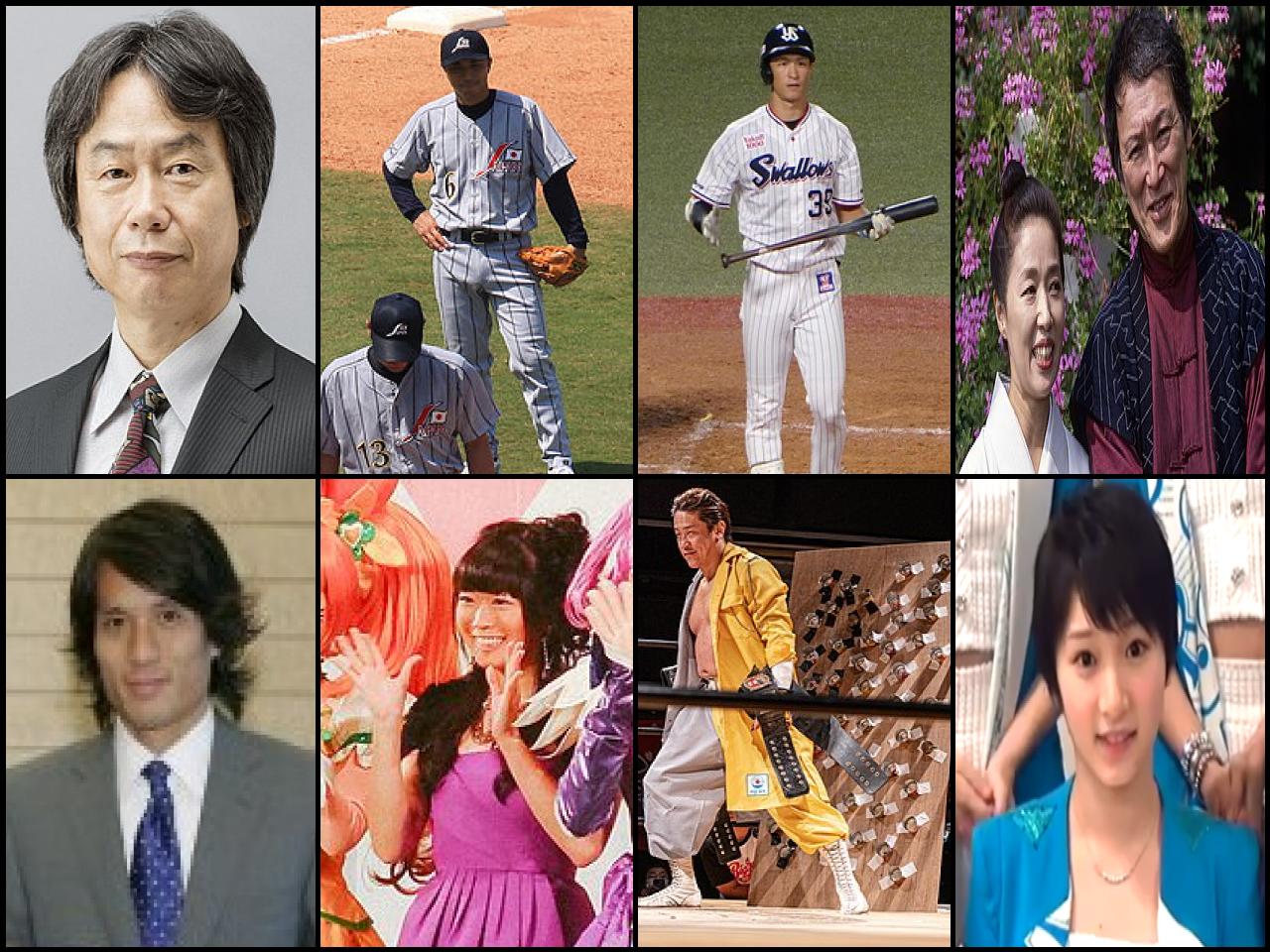 Famous People with surname Miyamoto
