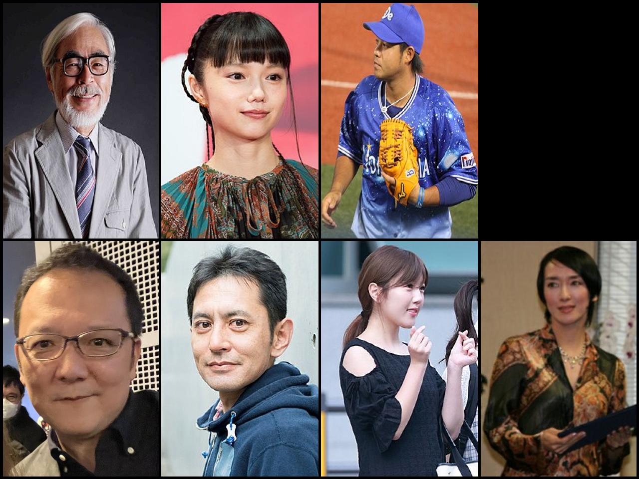 Famous People with surname Miyazaki