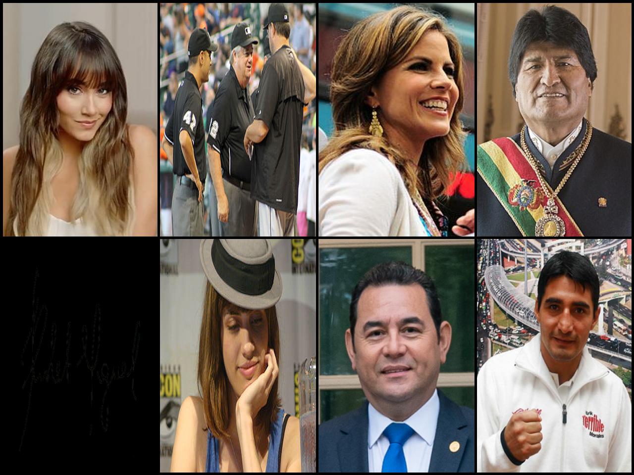 Personas famosas con el apellido Morales