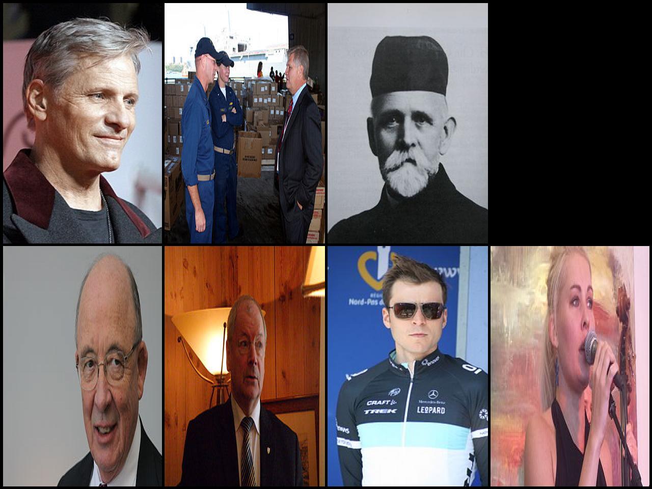 Famous People with surname Mortensen
