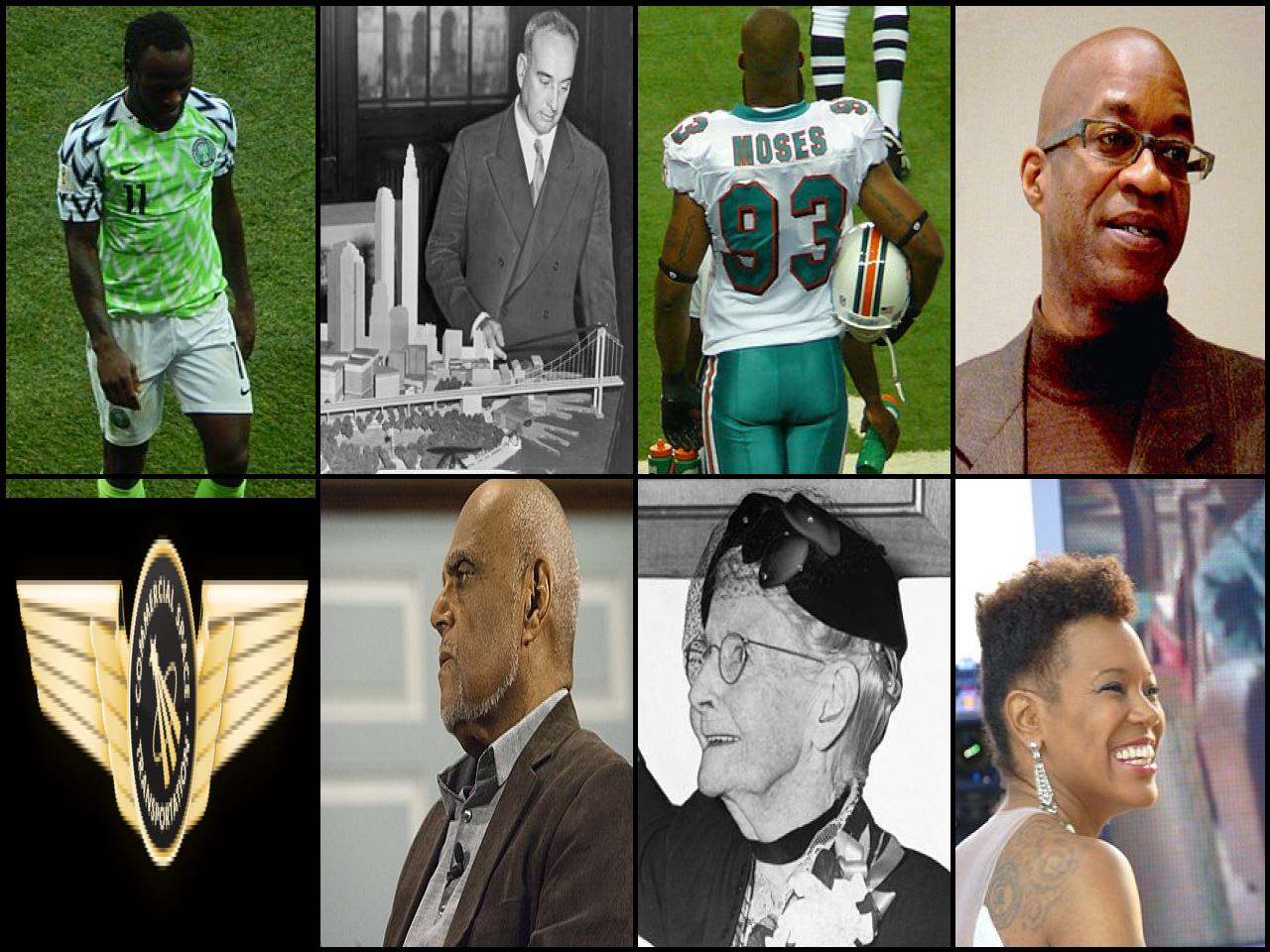 Famous People with surname Moses